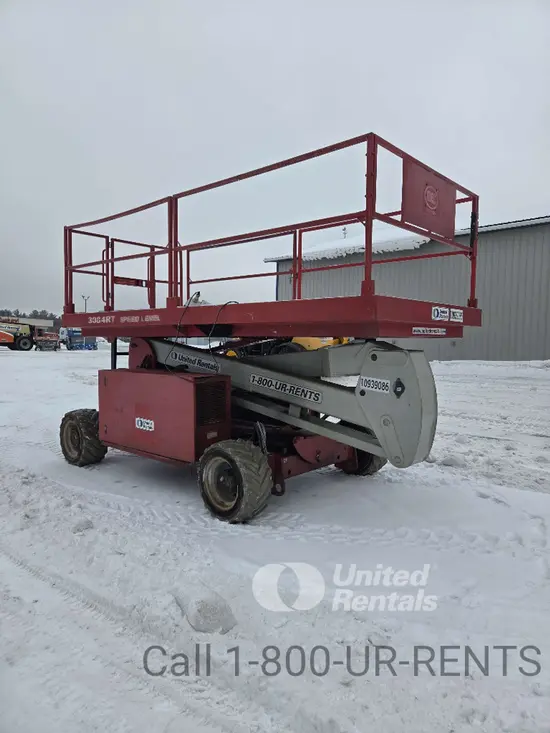 2019 MEC 3084RT Rough Terrain Scissor Lift