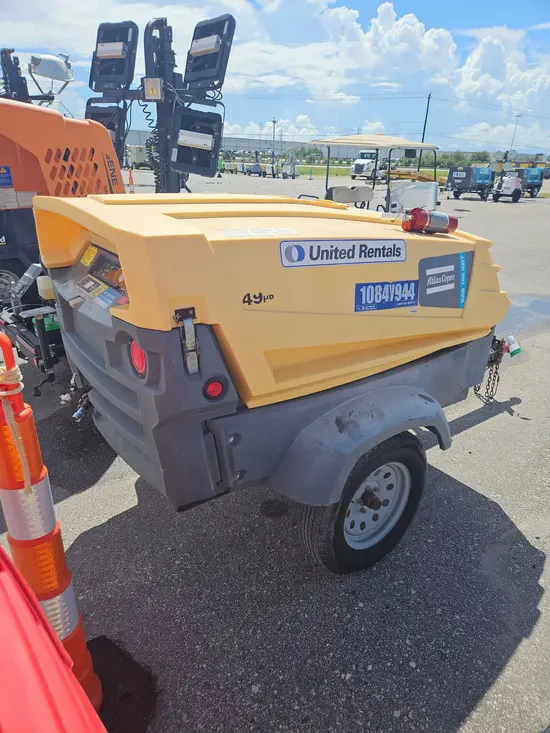 2018 Atlas Copco XAS185KD7 T4F Air Compressor