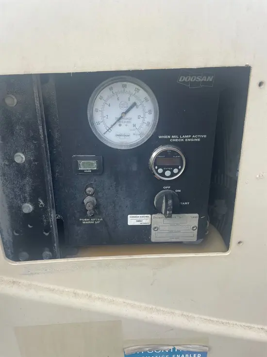 2018 Doosan C185WDZ-T4F Air Compressor