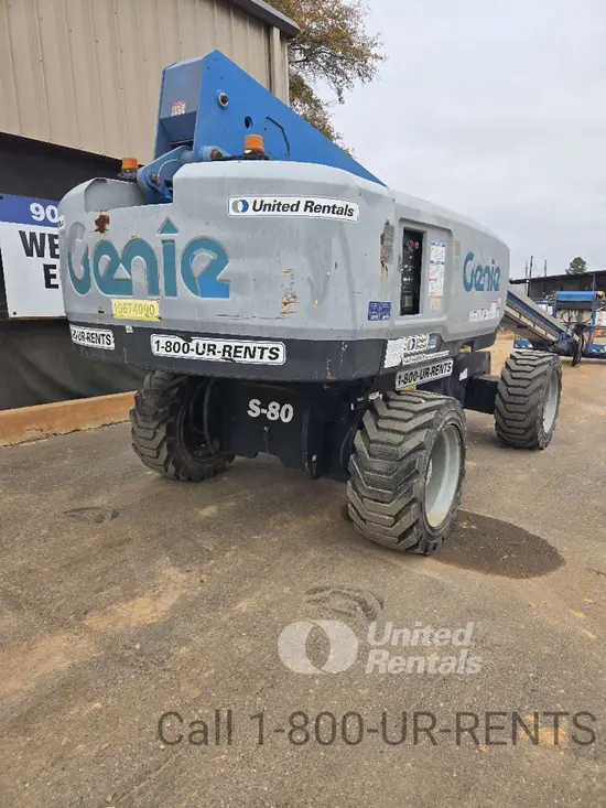 2017 Genie S-80X Boom Lift