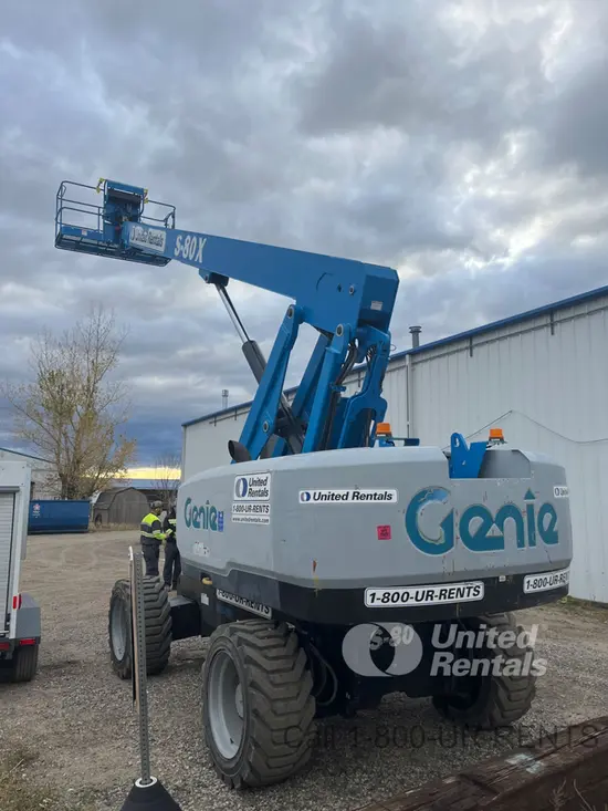 2017 Genie S-80X Boom Lift