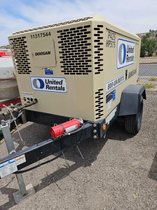 2021 Doosan P425/HP375WCUT4 Air Compressor