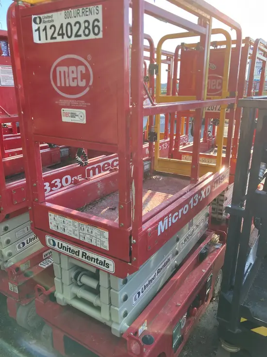 2021 MEC MICRO 13-XD Scissor Lift