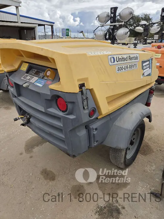 2018 Atlas Copco XAS185KD7 T4F Air Compressor