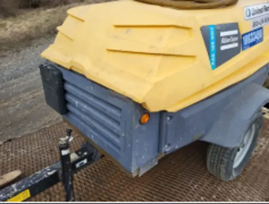 2018 Atlas Copco XAS185KD7 T4F Air Compressor