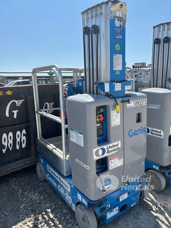 2019 Genie GR-20 Self-Propelled One-Person Lift