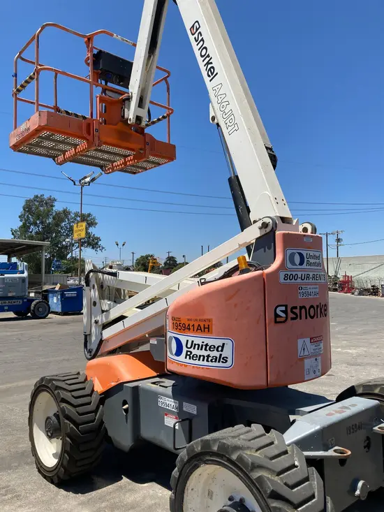 2017 Snorkel A46JRT Articulating Boom Lift