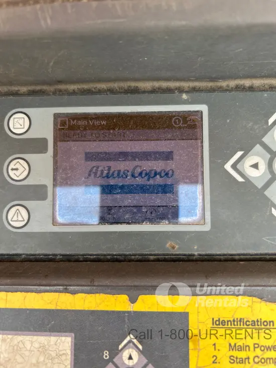 2017 Atlas Copco XAS185KD7 T4F Air Compressor