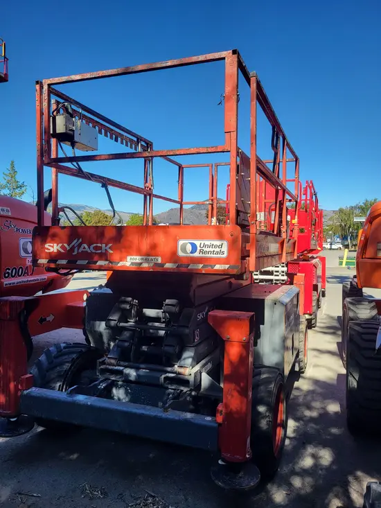 2019 Skyjack SJ6832RT Rough Terrain Scissor Lift