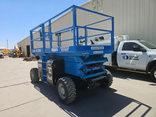 2018 Genie GS-3384 RT Rough Terrain Scissor Lift