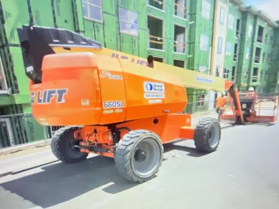 2017 JLG 660SJ Boom Lift