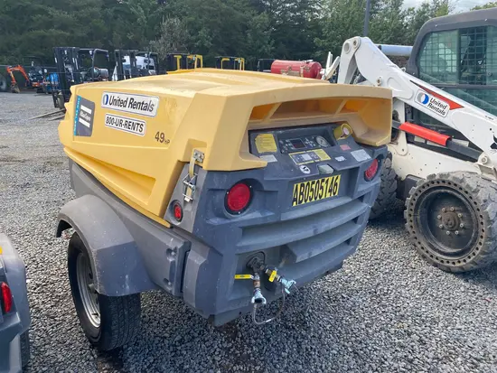 2019 Atlas Copco XAS 185 T4F Air Compressor
