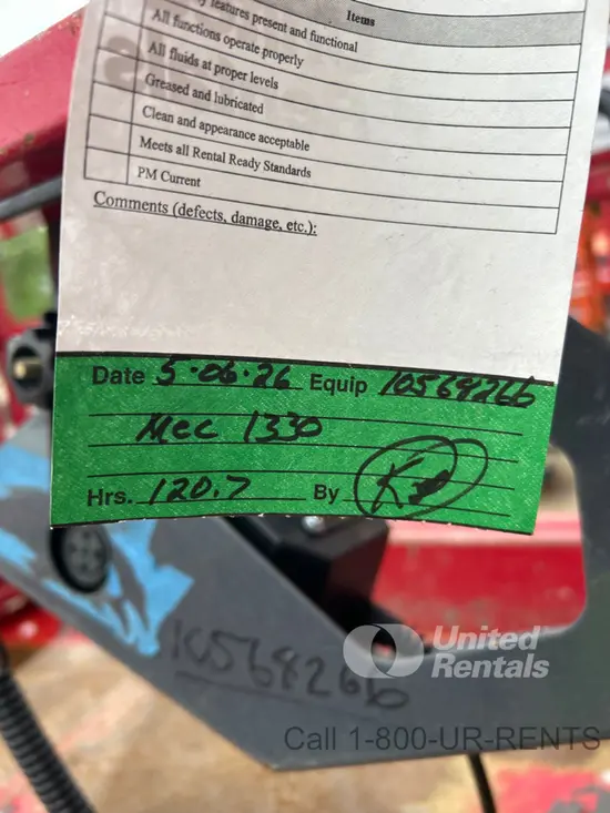 2017 MEC 1330SE Scissor Lift