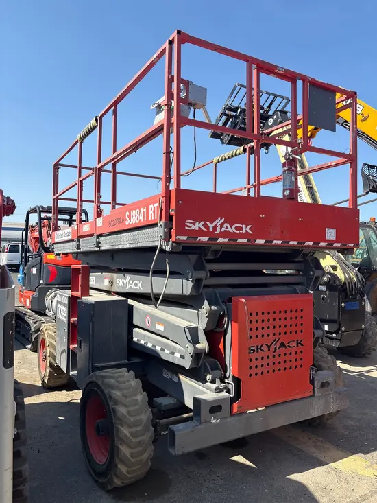 2018 Skyjack SJ8841RT Rough Terrain Scissor Lift