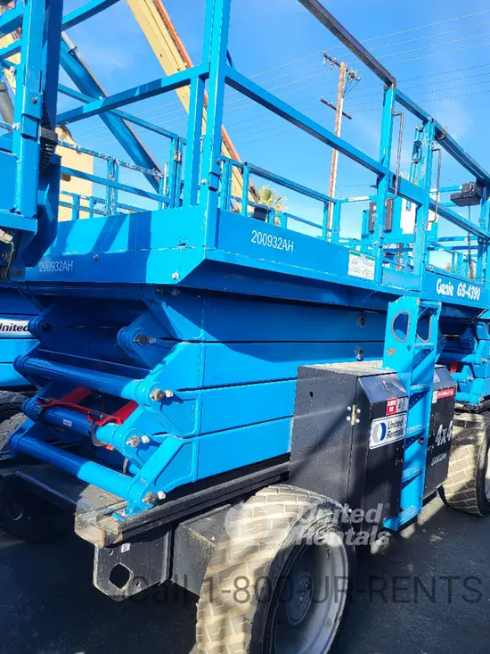2017 Genie GS-4390 RT Rough Terrain Scissor Lift