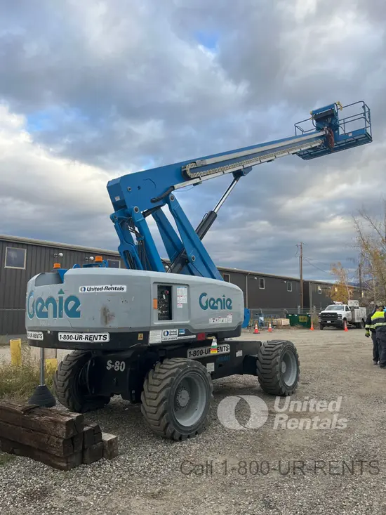 2017 Genie S-80X Boom Lift