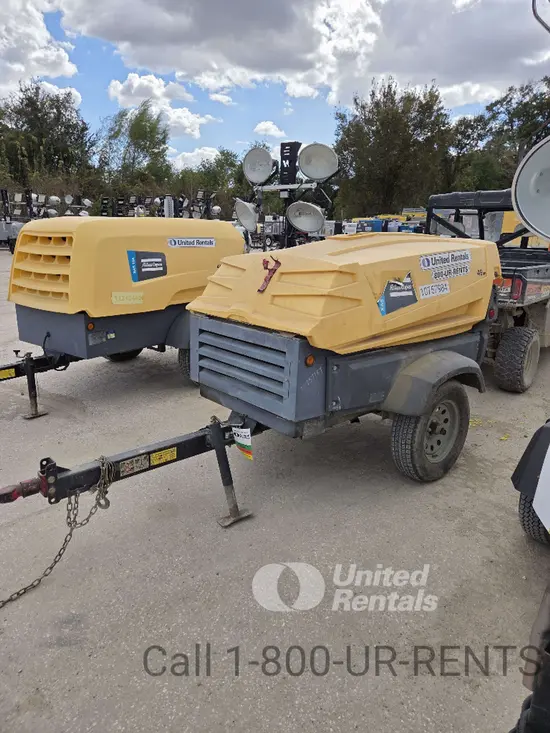 2018 Atlas Copco XAS185KD7 T4F Air Compressor
