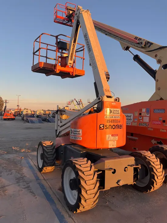 2017 Snorkel A46JRT Articulating Boom Lift