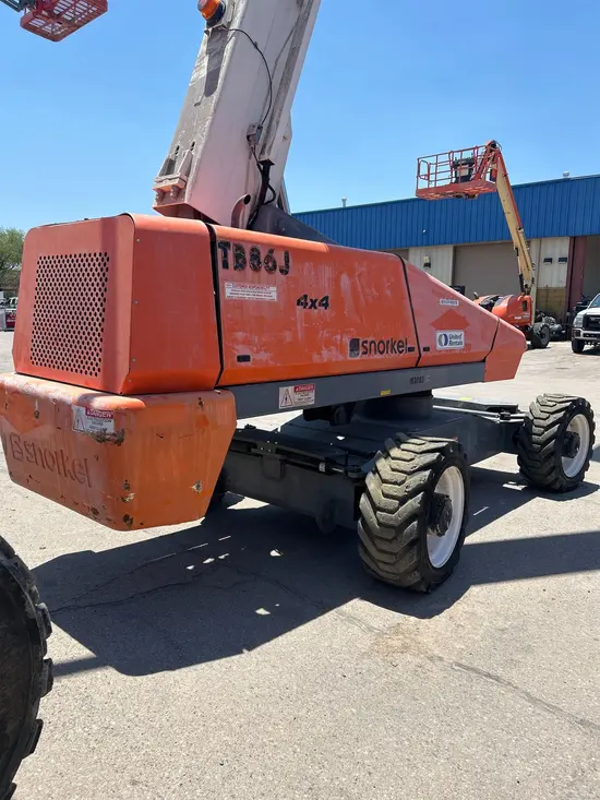 2017 Snorkel TB86J Boom Lift