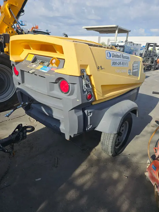 2018 Atlas Copco XAS185KD7 T4F Air Compressor