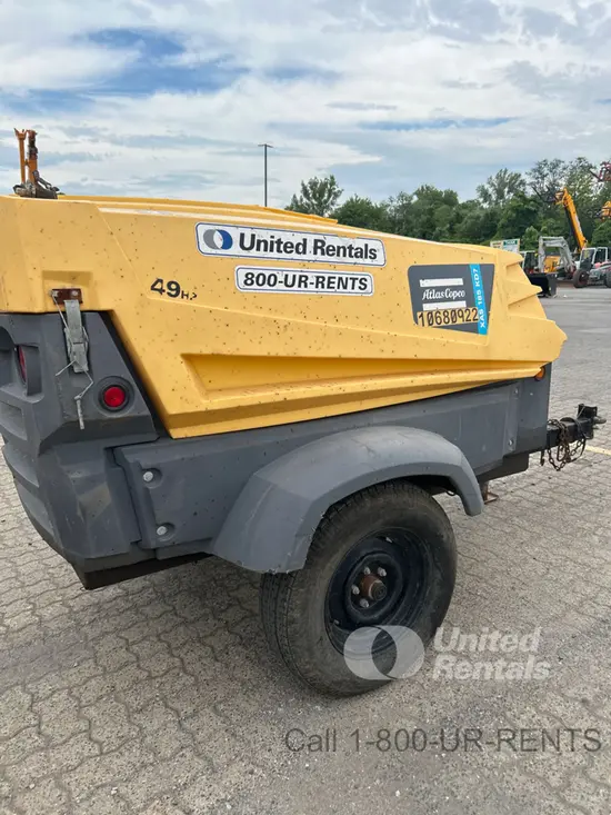 2017 Atlas Copco XAS185KD7 T4F Air Compressor