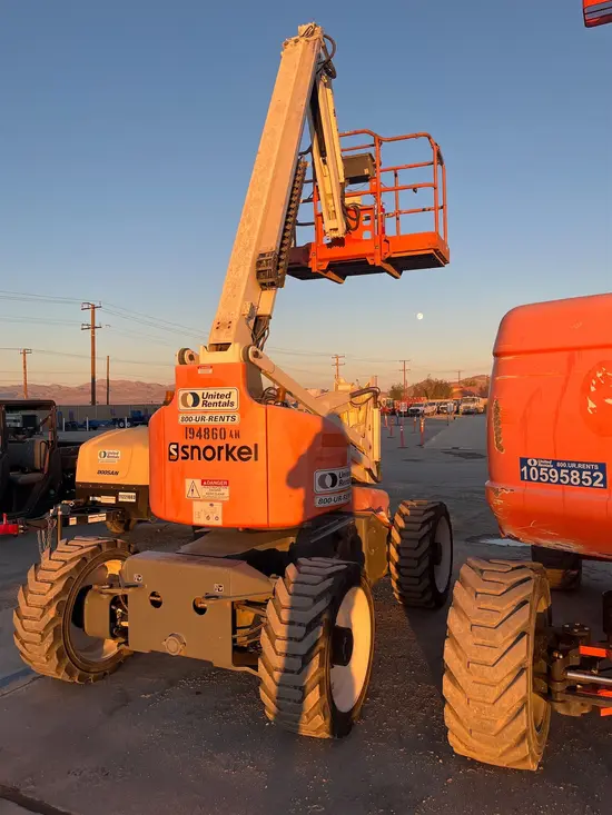 2017 Snorkel A46JRT Articulating Boom Lift