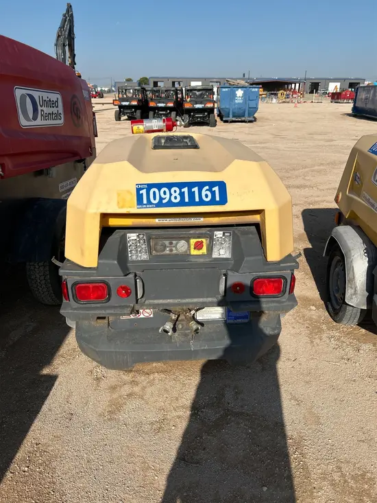 2019 Atlas Copco XAS110KD Air Compressor