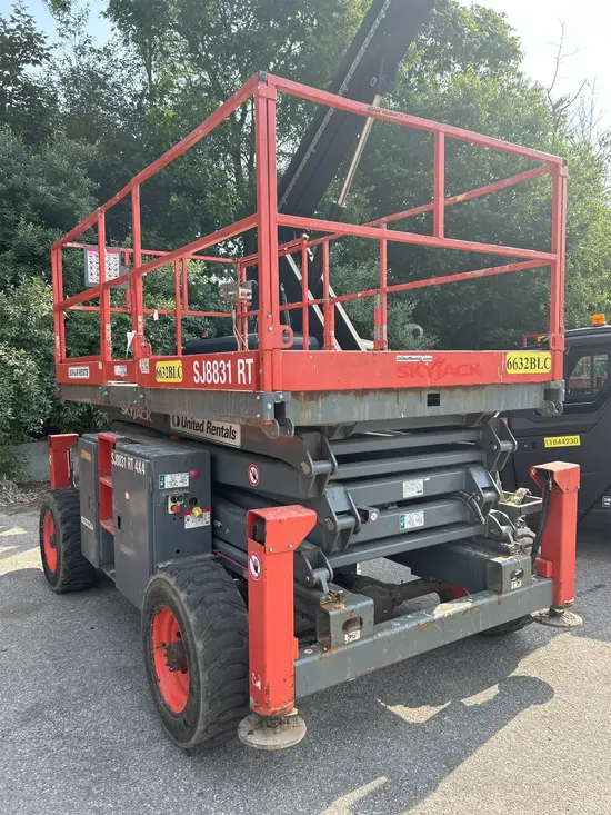 2018 Skyjack SJ8831RT Rough Terrain Scissor Lift