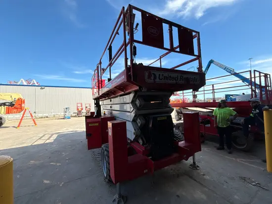 2017 MEC 6092RT Rough Terrain Scissor Lift