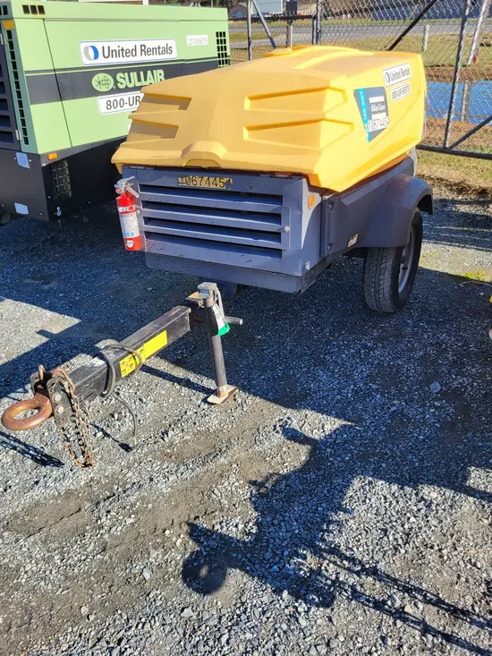 2017 Atlas Copco XAS185KD7 T4F Air Compressor