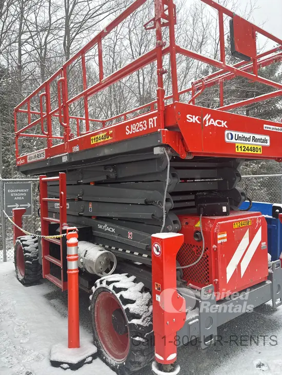 2021 Skyjack SJ9253RT Rough Terrain Scissor Lift