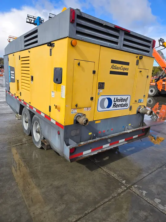 2017 Atlas Copco XAS1800 JD7 T4F Air Compressor