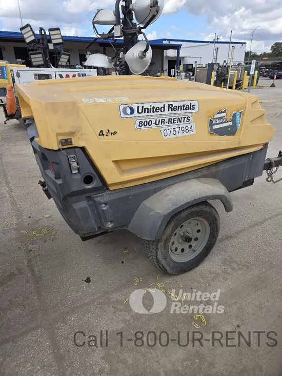 2018 Atlas Copco XAS185KD7 T4F Air Compressor
