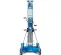 Blue and Silver Genie 700-1,000 lbs. 13-15 ft. manual material lift