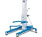 Blue and silver Genie 700-800 lbs. 19-20 ft. manual material lift