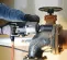 Silver and black Ingersoll Rand 1 inch drive Air Impact Wrench with a d-handle