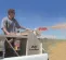 Beige FINNCORP Straw Blower, Gas Powered, 7 Tons