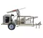 Beige FINNCORP Straw Blower, Gas Powered, 7 Tons