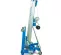 Blue and silver GENIE Material Lift, 700-1,000 lbs., 6 ft.-12 ft., Manual