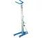 Blue and silver GENIE Material Lift, 700-1,000 lbs., 6 ft.-12 ft., Manual