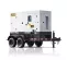 Black and white JCB 56-64 kW Towable Generator, Tier 4 Diesel