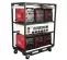 Black and red and white LEX Welder, 350 amp, 6-pack Multi-operator