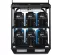 Blue and black MILLERELEC Welder Rack, 350 Amps, 4 Pack