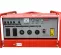 Red and gray MULTIQUIP 9,600-9,900 W Portable Generator, Gas