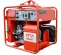 Red and grey MULTIQUIP Arc Welder, Gas Powered, 180-189 amp