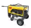 Yellow and gray WACKER 5,500-5,900 W Portable Generator, Gas
