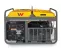 Yellow and gray WACKER 9,600-9,900 W Portable Generator, Gas