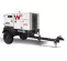 White and black WACKER 20-25 kW Towable Generator, Tier 4 Diesel