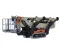 Beige and orange JLG Boom