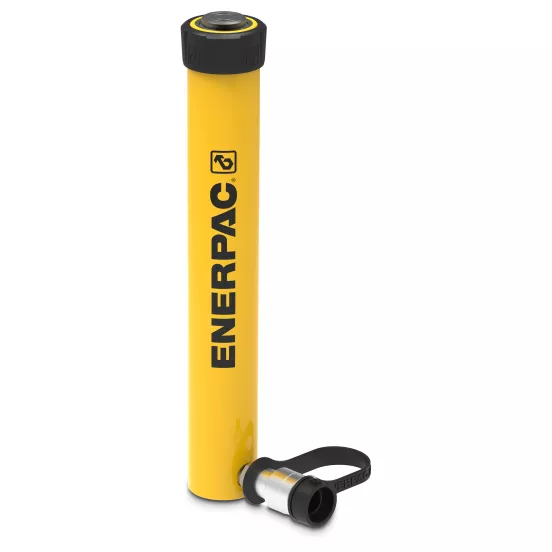 Yellow Enerpac Hydraulic Ram